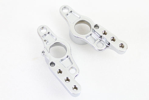 V-Twin Rear Frame Fork Bracket Set Chrome - 51-0994