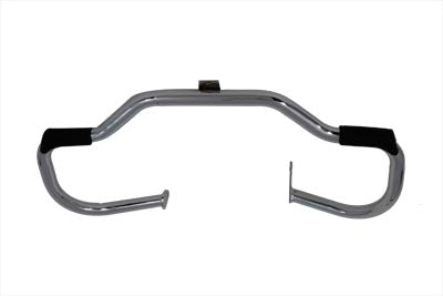 V-Twin Chrome Front Engine Bar with Footpeg Pads - 51-0995