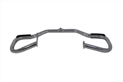 V-Twin Chrome Front Engine Bar with Footpeg Pads - 51-0995