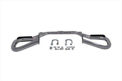 V-Twin Chrome Front Engine Bar with Footpeg Pads - 51-0997