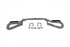 V-Twin Chrome Front Engine Bar with Footpeg Pads - 51-0997