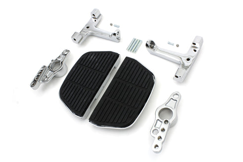 V-Twin Passenger Footboard Set with Swingarm Mount Kit - 51-0998