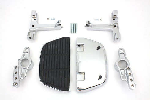 V-Twin Passenger Footboard Set with Swingarm Mount Kit - 51-0998