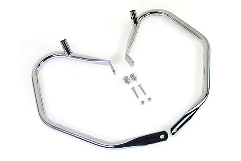V-Twin Chrome Comfort Style Rear Engine Bars - 51-1063