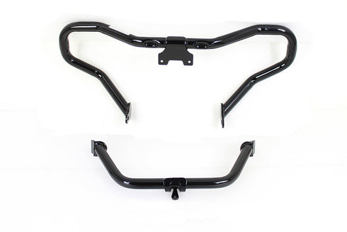 Wyatt Gatling Black Chopped Front Engine Guard - 51-1071