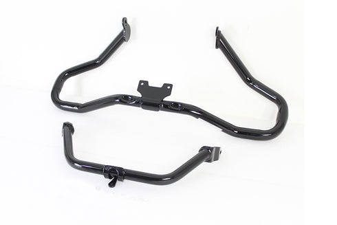 Wyatt Gatling Black Chopped Front Engine Guard - 51-1071