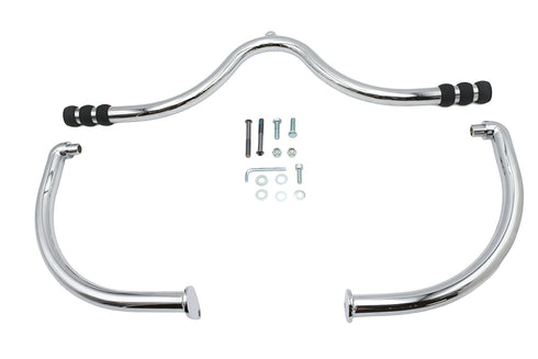 Wyatt Gatling Nerf Front Engine Bar Chrome - 51-2085