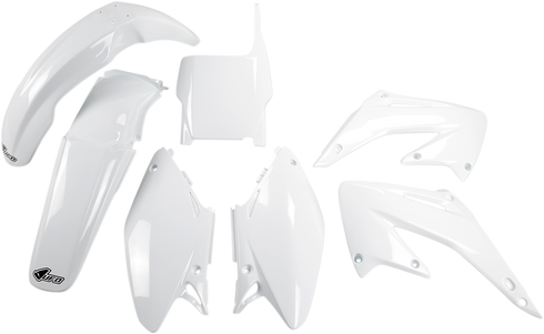 UFO Replacement Body Kit - White - Honda - CR '04 HOKIT102-041