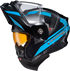 SCORPION EXO Exo At960 Cold Weather Helmet Hicks Light Blue Lg (Electric) - 75-2373L