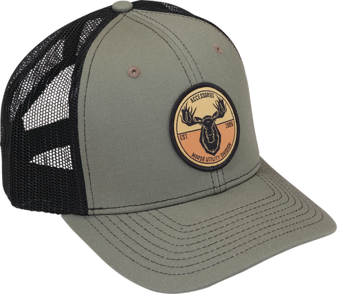 MOOSE OFFROAD MUD Badge Hat - Olive/Black C2402770