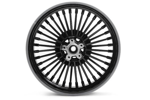 V-Twin 16 inch x 3.5 inch Duro 36 Fat Spoke Duro Wheel Black - 52-0007
