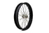V-Twin 18 inch x 2.15 inch WR Front Spool Wheel Black - 52-0013