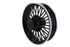 V-Twin Front 16 inch x 3.5 inch Duro 36 Fat Spoke Matte Black Wheel - 52-0032