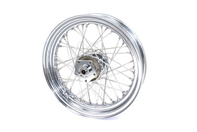 V-Twin 16 inch x 3.00 inch Front Spoke Wheel - 52-0132