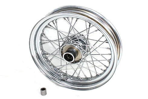 V-Twin 16 inch x 3.00 inch Front Spoke Wheel - 52-0175