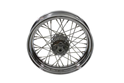V-Twin 16 inch x 3.00 inch Front or Rear Spoke Wheel - 52-0179