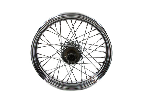 V-Twin 18 inch x 2.50 inch Front Spoke Wheel - 52-0199