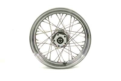 V-Twin 16 inch x 3.50 inch Rear Spoke Wheel - 52-0216