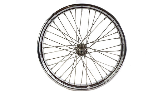 V-Twin 21 inch WR Front Spool Wheel Chrome - 52-0311