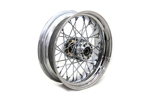 V-Twin XL Rear Wheel Chrome 16 inch x 5 inch - 52-0372
