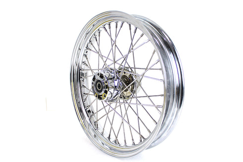 V-Twin 19 inch x 3.00 inch Rear Flat Track Wheel - 52-0389