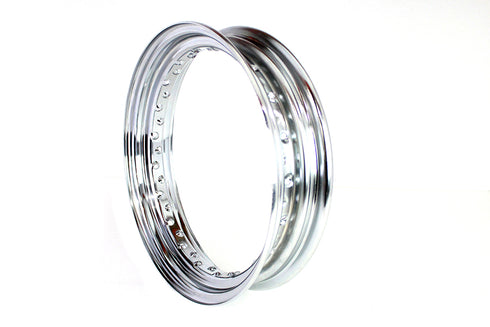 V-Twin Kelsey Hayes Replica 16 inch x 3.00 inch Wheel Rim Chrome - 52-0433
