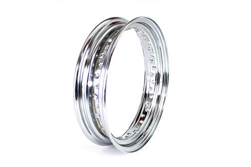 V-Twin Kelsey Hayes Replica 16 inch x 3.00 inch Wheel Rim Chrome - 52-0433