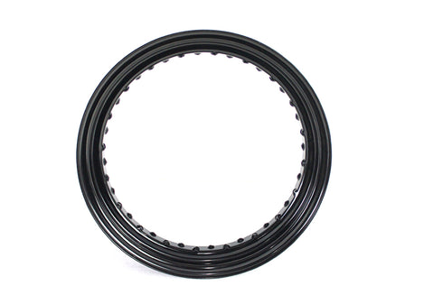 V-Twin Kelsey Hayes Replica 16 inch x 3.00 inch Wheel Rim Black - 52-0434