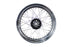 V-Twin 16 inch x 3.00 inch KH Type Star Hub Wheel Black - 52-0453