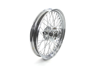 V-Twin 19 inch x 2.50 inch Replica Front Spoke Wheel - 52-0478