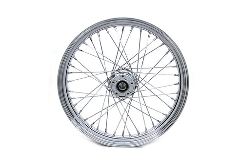 V-Twin 21 inch x 3.25 inch Front Spoke Wheel - 52-0491