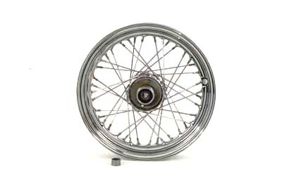 V-Twin 16 inch x 3.00 inch Front Spoke Wheel - 52-0696