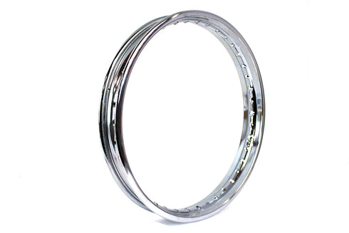 V-Twin 21 inch X 2.15 inch Rolled Edge Chrome Wheel Rim - 52-0697