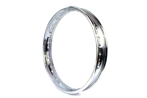 V-Twin 21 inch X 2.15 inch Rolled Edge Chrome Wheel Rim - 52-0697