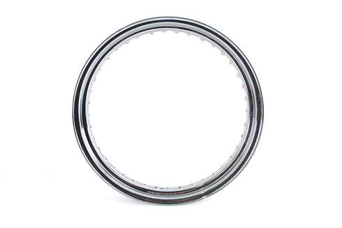 V-Twin 18 inch X 3.00 inch Drop Center Chrome Wheel Rim - 52-0764