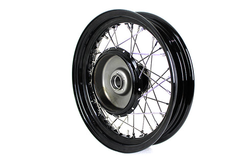 V-Twin 45 inch WL 16 inch x 3.00 inch Front Wheel Assembly Black - 52-0766