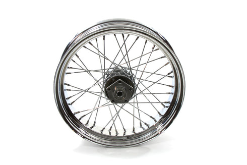 V-Twin 18 inch x 4.25 inch Replica Rear Spoke Wheel - 52-0776