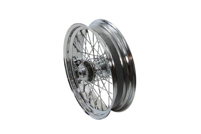 V-Twin 18 inch x 4.25 inch Replica Rear Spoke Wheel - 52-0776