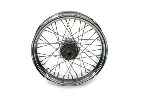 V-Twin 18 inch x 4.25 inch Replica Rear Spoke Wheel - 52-0776
