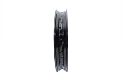 V-Twin 18 inch x 2.15 inch Rolled Edge Rim Black - 52-0785
