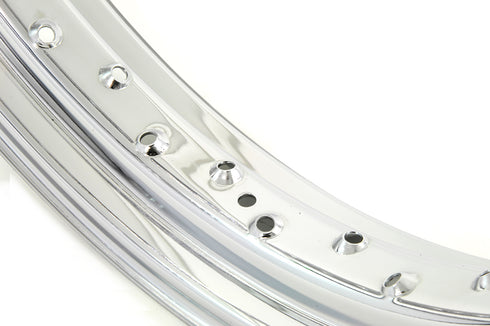 V-Twin 21 inch X 3.25 inch Drop Center Chrome Wheel Rim - 52-0788