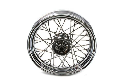 V-Twin 16 inch x 3.00 inch Replica Front or Rear Spoke Wheel - 52-0800