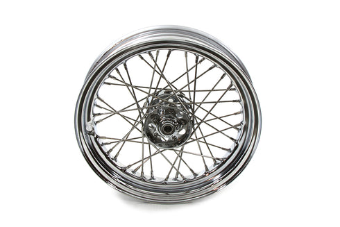 V-Twin 16 inch x 3.00 inch Replica Front or Rear Spoke Wheel - 52-0800