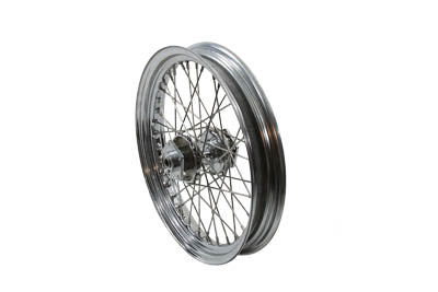 V-Twin 19 inch x 2.50 inch Replica Front Spoke Wheel - 52-0820