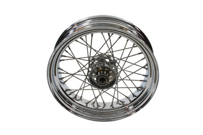 V-Twin 16 inch x 4.00 inch Replica Rear Spoke Wheel - 52-0832
