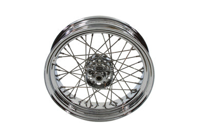 V-Twin 16 inch x 4.00 inch Replica Rear Spoke Wheel - 52-0832