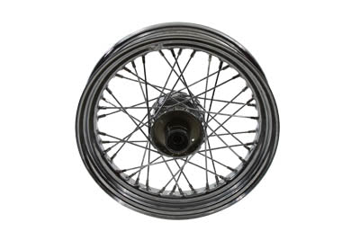 V-Twin 16 inch x 3.00 inch Replica Front Spoke Wheel - 52-0848