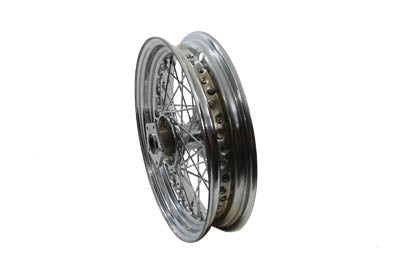 V-Twin 16 inch x 3.00 inch Replica Front Spoke Wheel - 52-0848