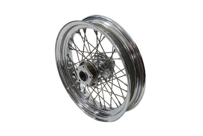 V-Twin 16 inch x 3.00 inch Replica Front Spoke Wheel - 52-0849