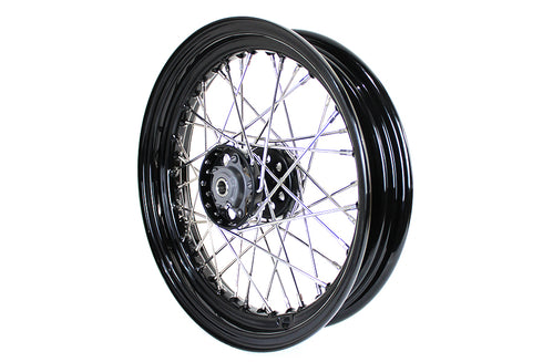 V-Twin 16 inch X 3.00 inch Replica Front or Rear Spoke Wheel - 52-0866